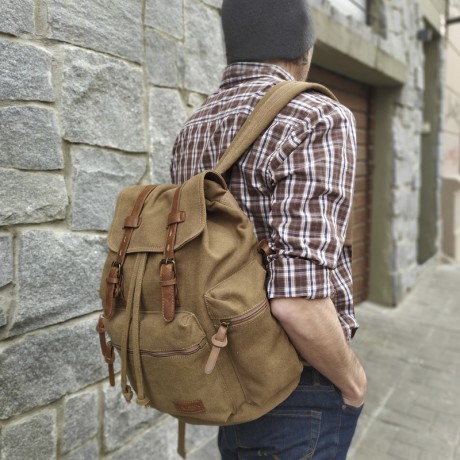MOCHILA CANVAS ACONCAGUA SUELA