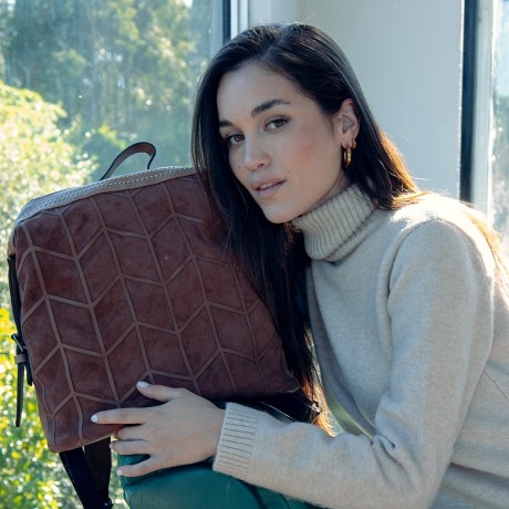 MOCHILA CANNES TABACO