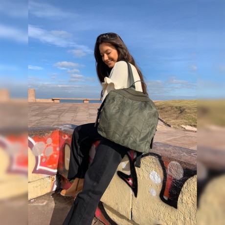 MOCHILA CANNES VERDE MILITAR