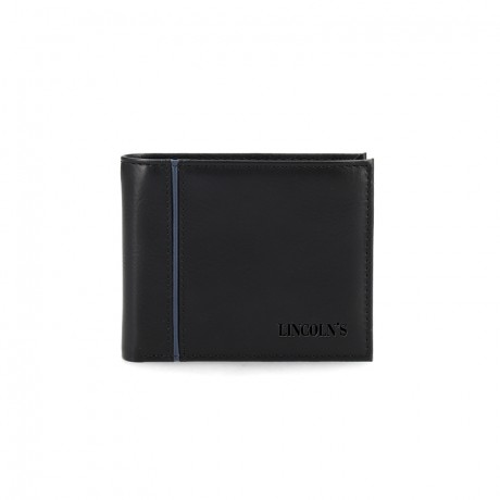 BILLETERA JÚPITER NEGRO CON AZUL