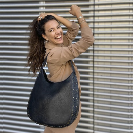 CARTERA INDIANA NEGRO