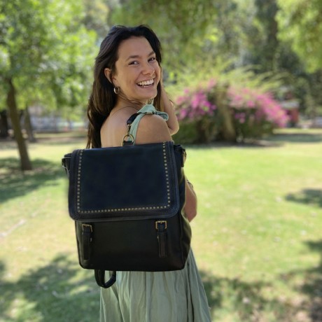MOCHILA TEXAS NEGRO