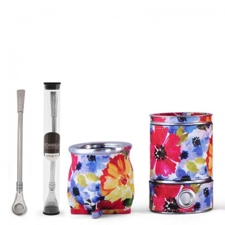 KIT MATERO BIG BANG FLOREADO AMAPOLA