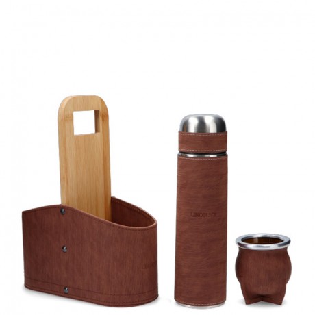KIT MATERO METEORITE TABACO TEXTURADO